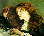 Gustave Courbet den vackra irlandskan oil painting reproduction